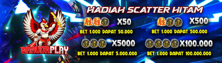 EVENT SCATTER HITAM 2 IN 1